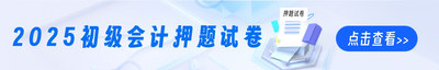 2025年初级会计试卷